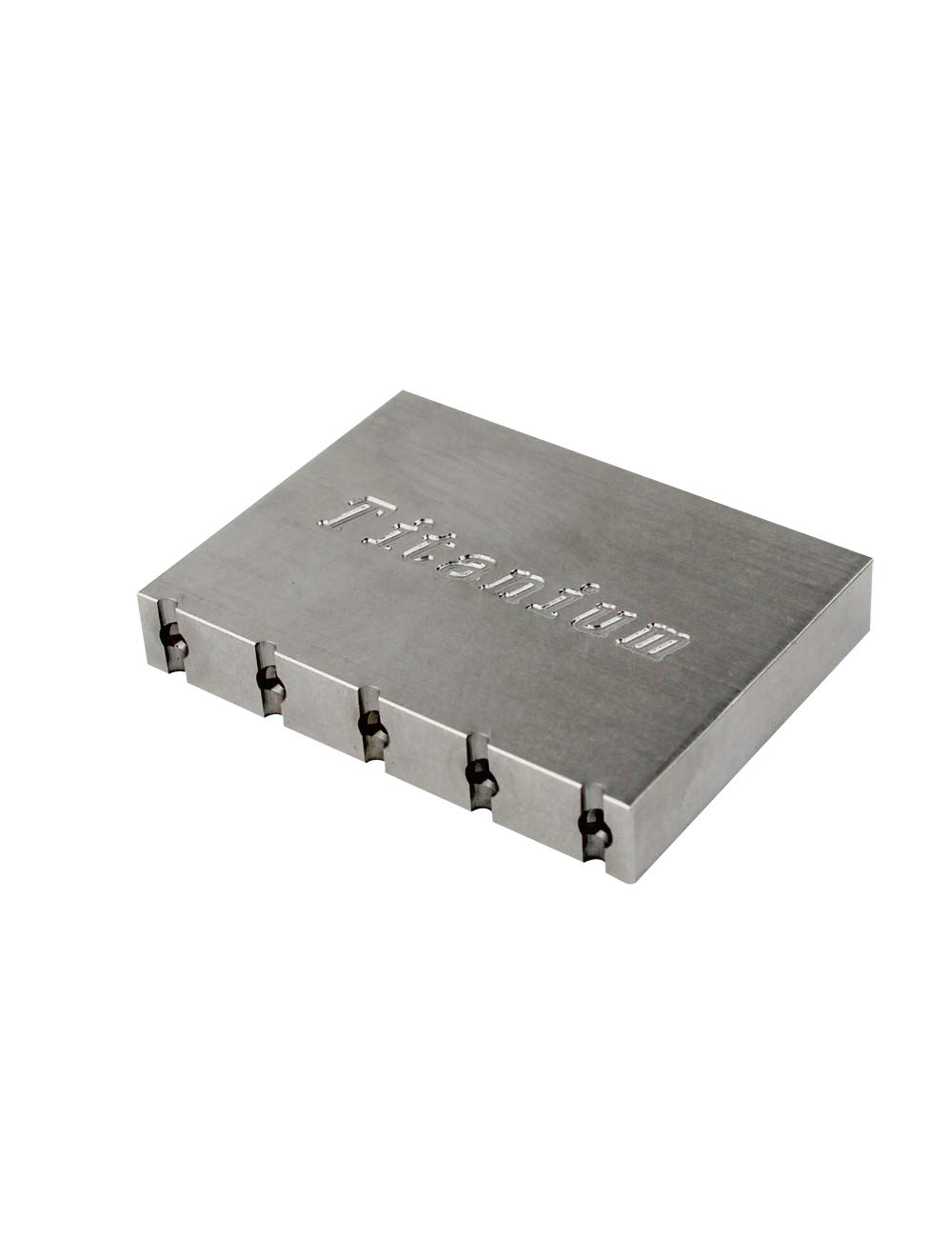 FR Fat Titanium Alloy Block Electric Guitar Tremolo Bridge Base, 42mm - Image 4