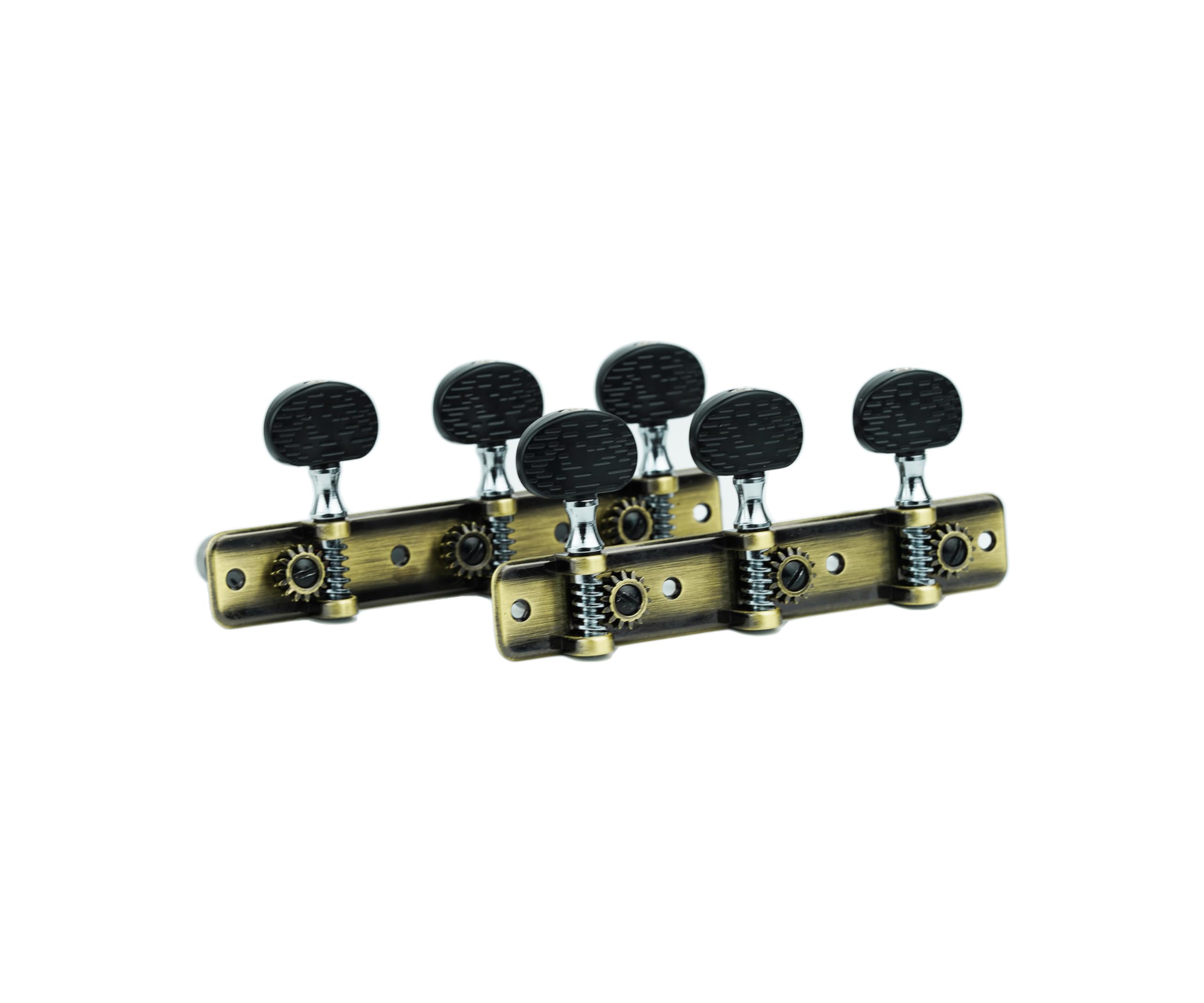 Guyker Acoustic Classical Guitar Tuners, Open Frame Style Guitar Tuning Keys Steel String Pegs Machine Heads 2 Planks (3+3), GK806 - Image 6