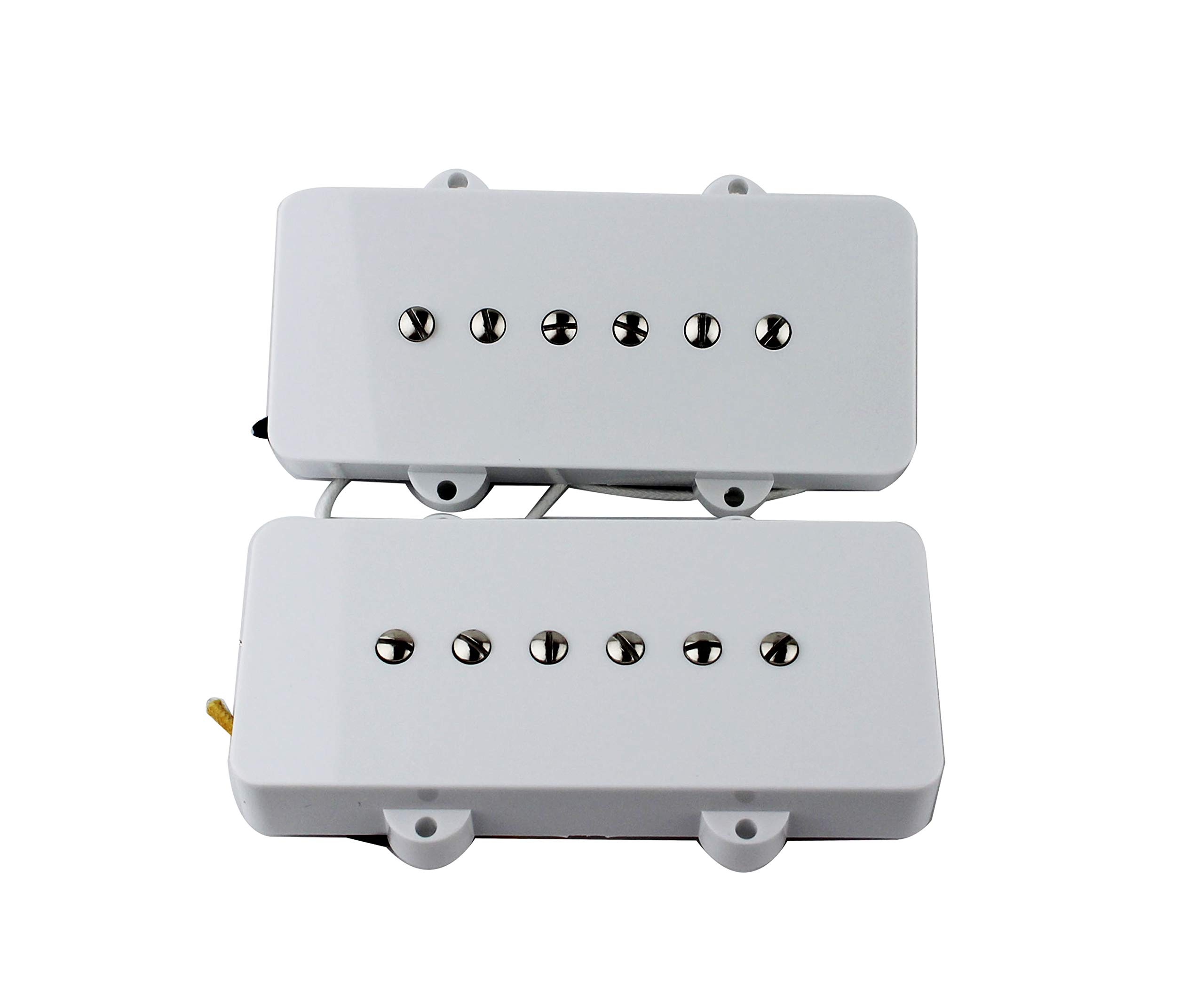 Guyker Alnico Guitar Pickup for Jazzmaster Guitar, White - Image 4