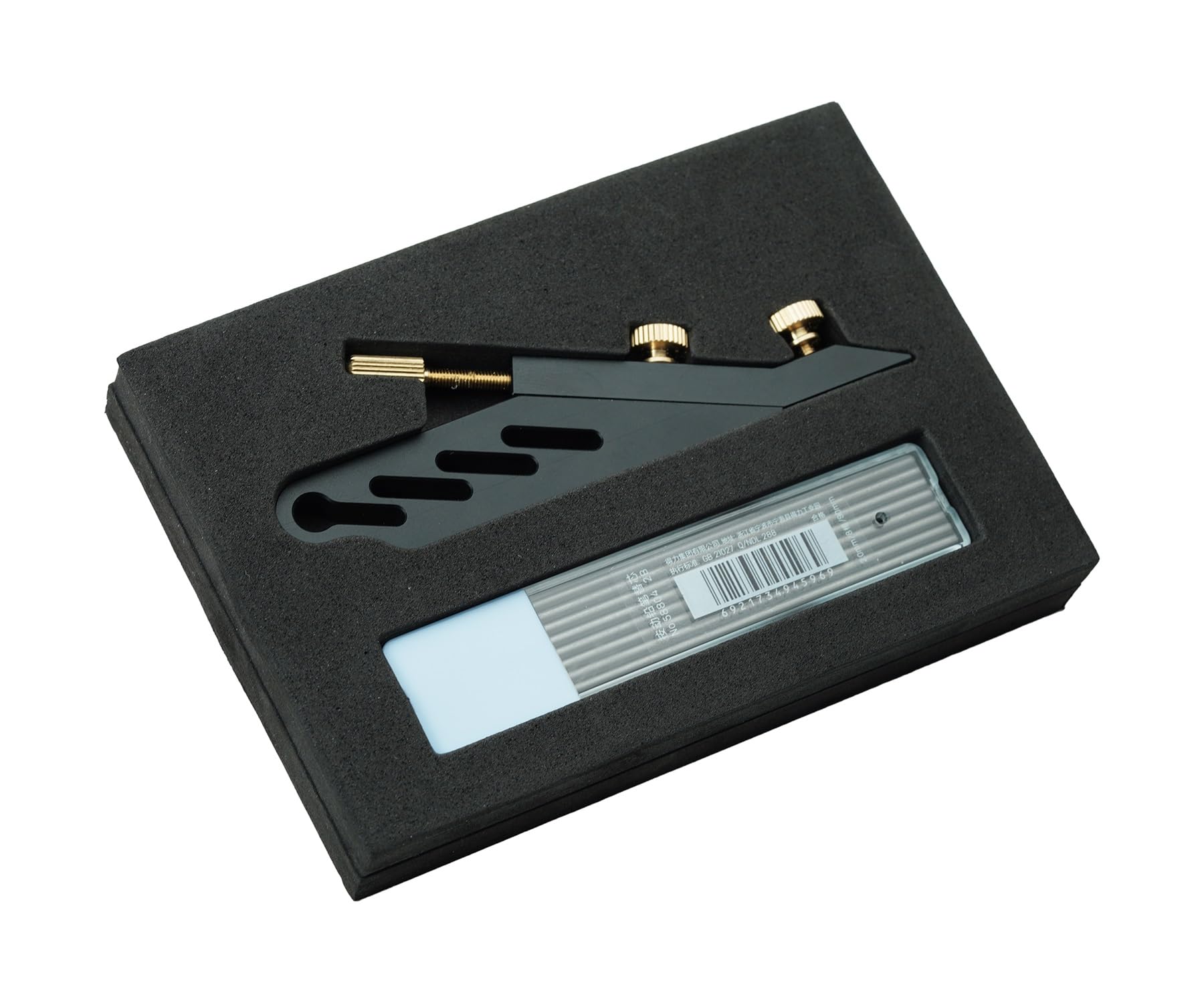 Guyker Guitar Nut Scribe Tool, Professional String Marker Nut and Saddle Height Mark Tool for Slot Acoustic Classical Instruments Making Repair Tool, Black - Image 6